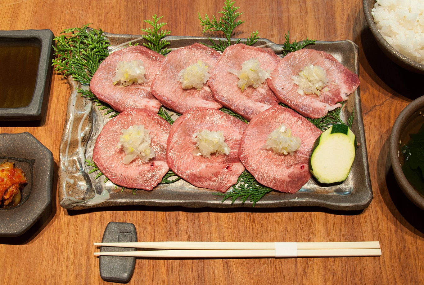 ねぎタンランチ