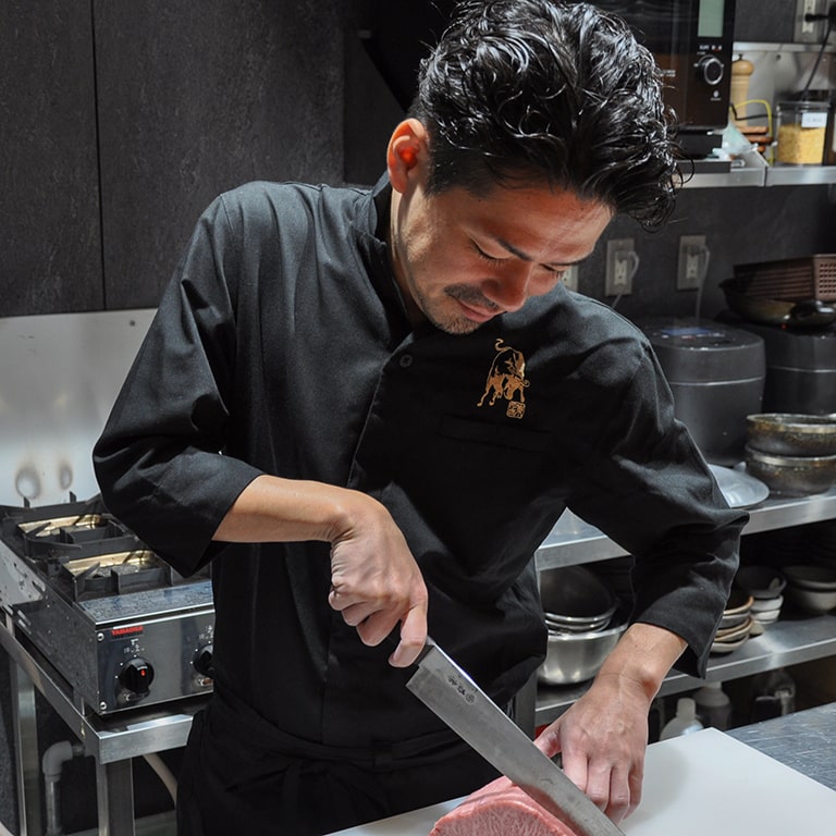 「肉匠 東」 店主 東新悟